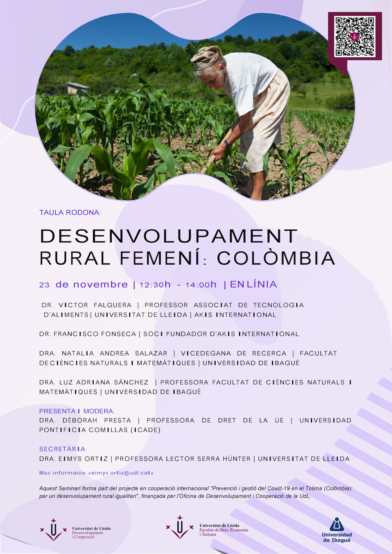 Seminari: Desenvolupament rural femení: Colòmbia