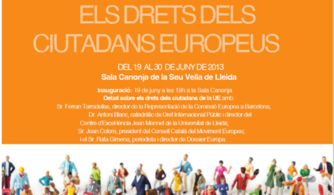 #dretscompartits: Exposició sobre els drets dels ciutadans europeus